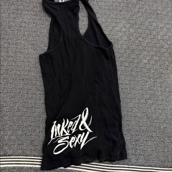 The best things in life hurt like hell inked & sexy Tank Top - Picture 3 of 3